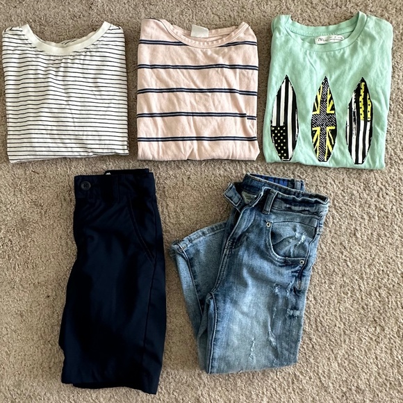 Assorted Lot Of Boy Clothes Size 7/8 - Picture 1 of 6